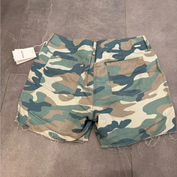 MOTHER NEW The Shaker Chop Camouflage utility cargo Shorts size 29 NWT - Picture 4 of 15